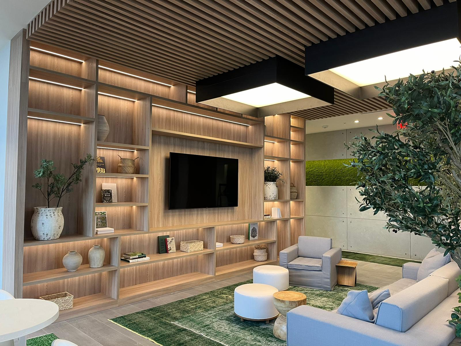 Lounge Media Wall