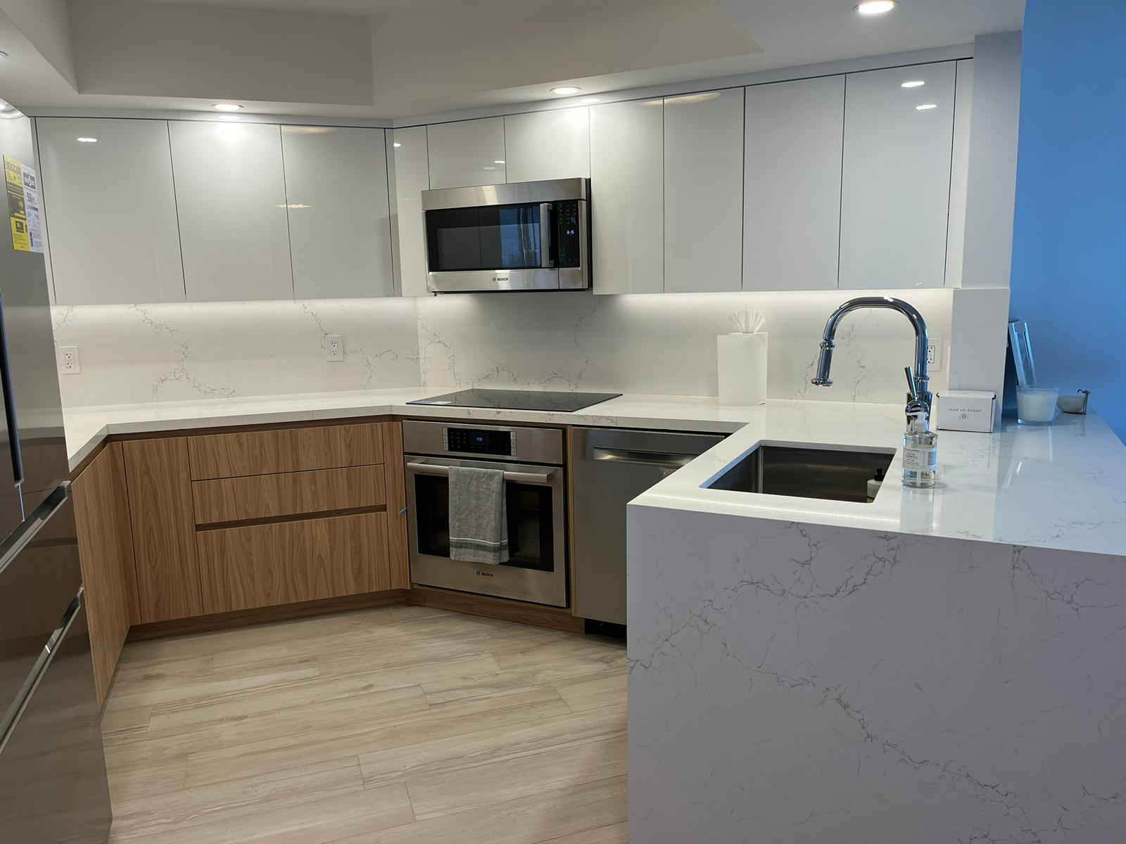 Kitchen with Bar Seating