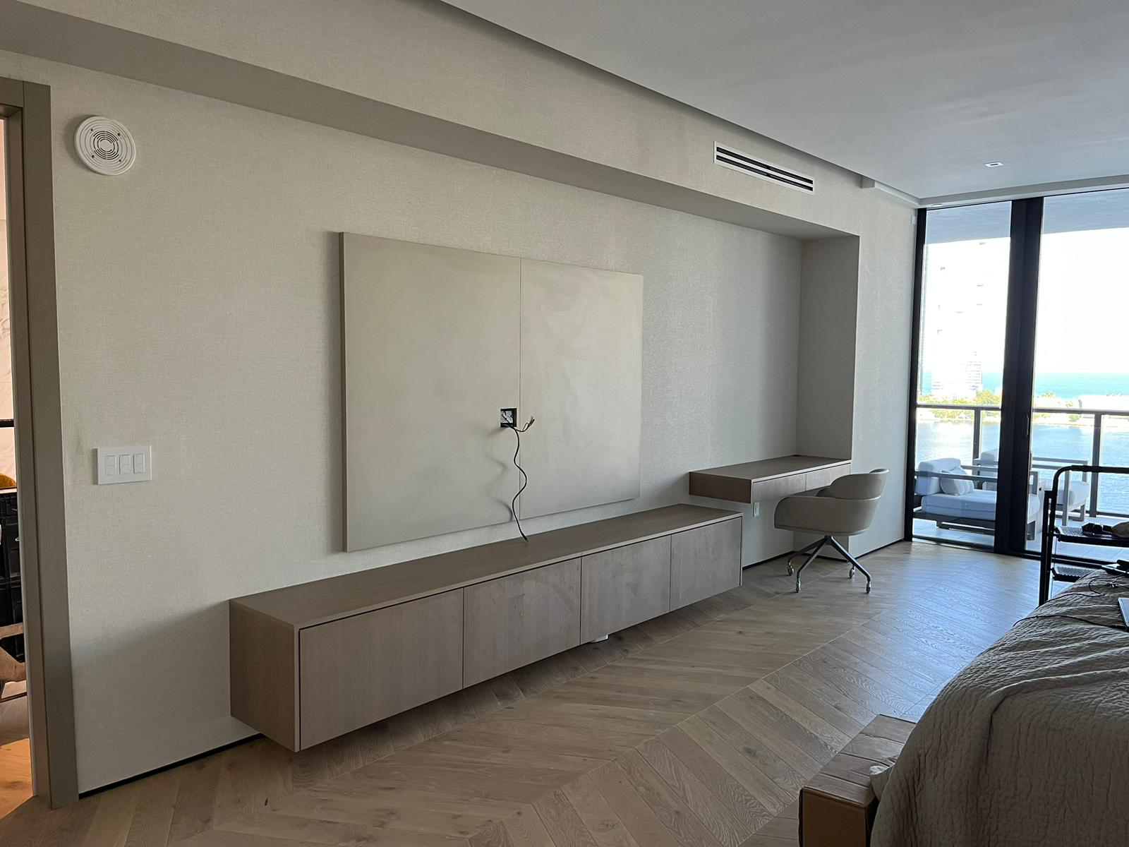 Built-In TV & Media Console